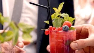 FIN PALLET Bar à Cocktail mobile Lyon