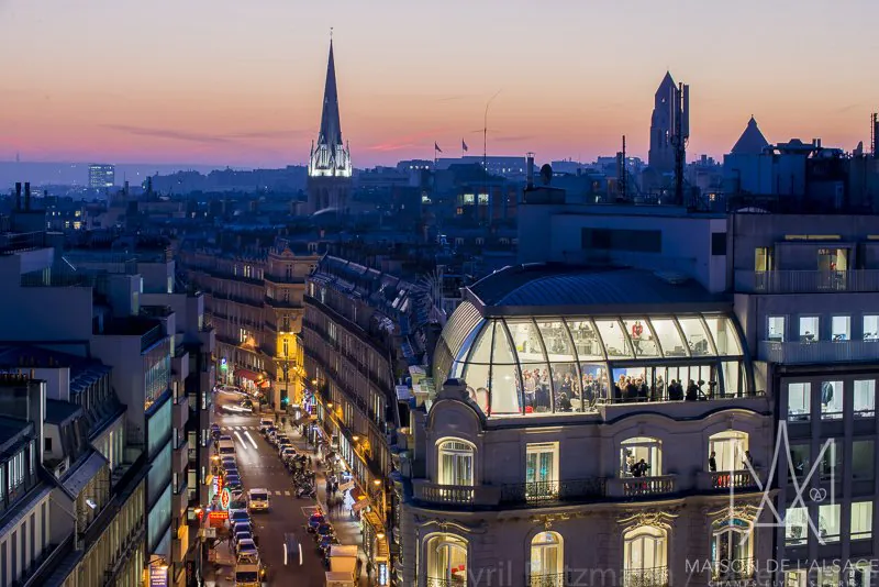 La Maison de l'Alsace : Rooftop Elysées