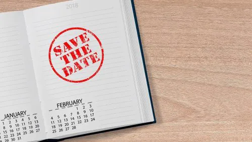 save the date evenement